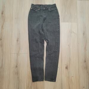 Vintage 90s Levi's 512 Jeans 29 Waist Made in USA High Rise Mom Jean Slim Fit